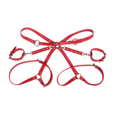 Arnês Bondage Vermelho | Subblime