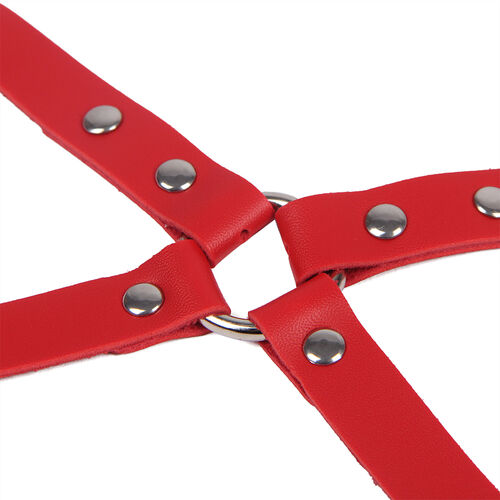 Arnês Bondage Vermelho | Subblime