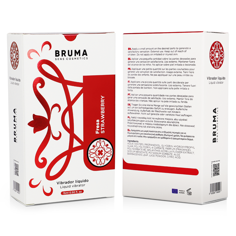 Vibrador Líquido Morango | BRUMA