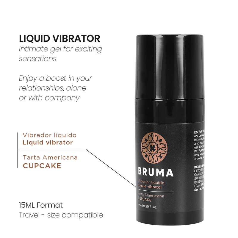 Vibrador Líquido Cupcake | BRUMA
