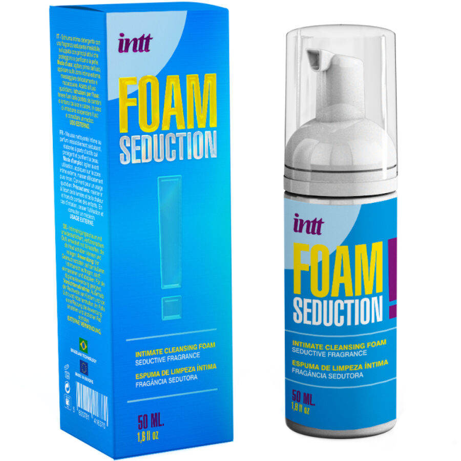 Espuma de Limpeza Íntima -  Foam Seduction | INTT